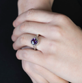 Amethyst Coronation Ring